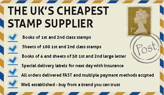 Discount Postage Stamps Online | Royal Mail Postage Stamps UK