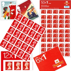 Discount Postage Stamps Online | Royal Mail Postage Stamps UK