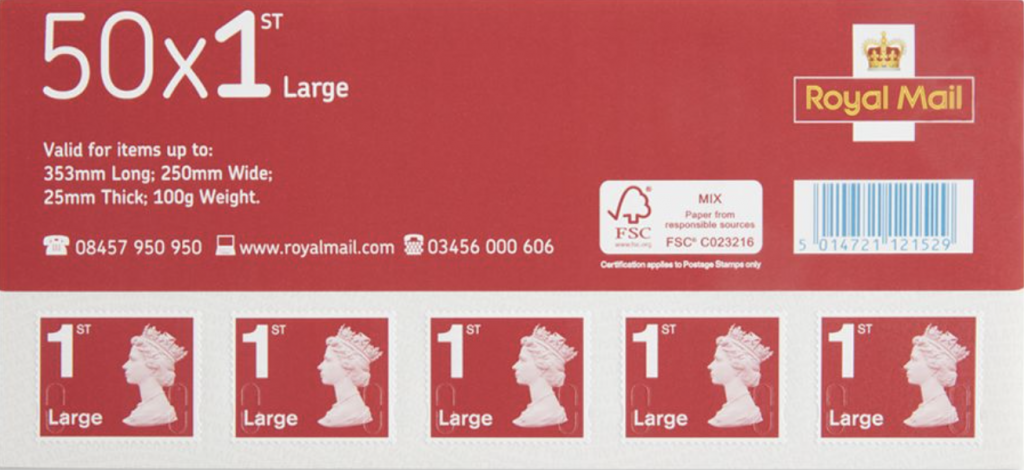 Discount Postage Stamps Online | Royal Mail Postage Stamps UK