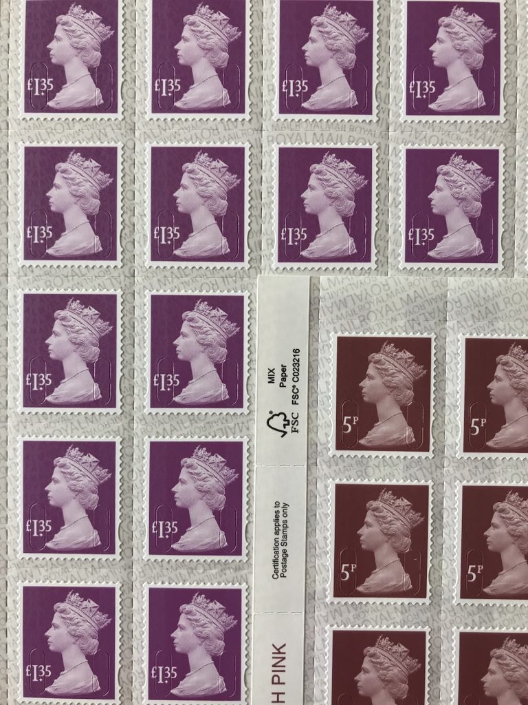 Discount Postage Stamps Online | Royal Mail Postage Stamps UK