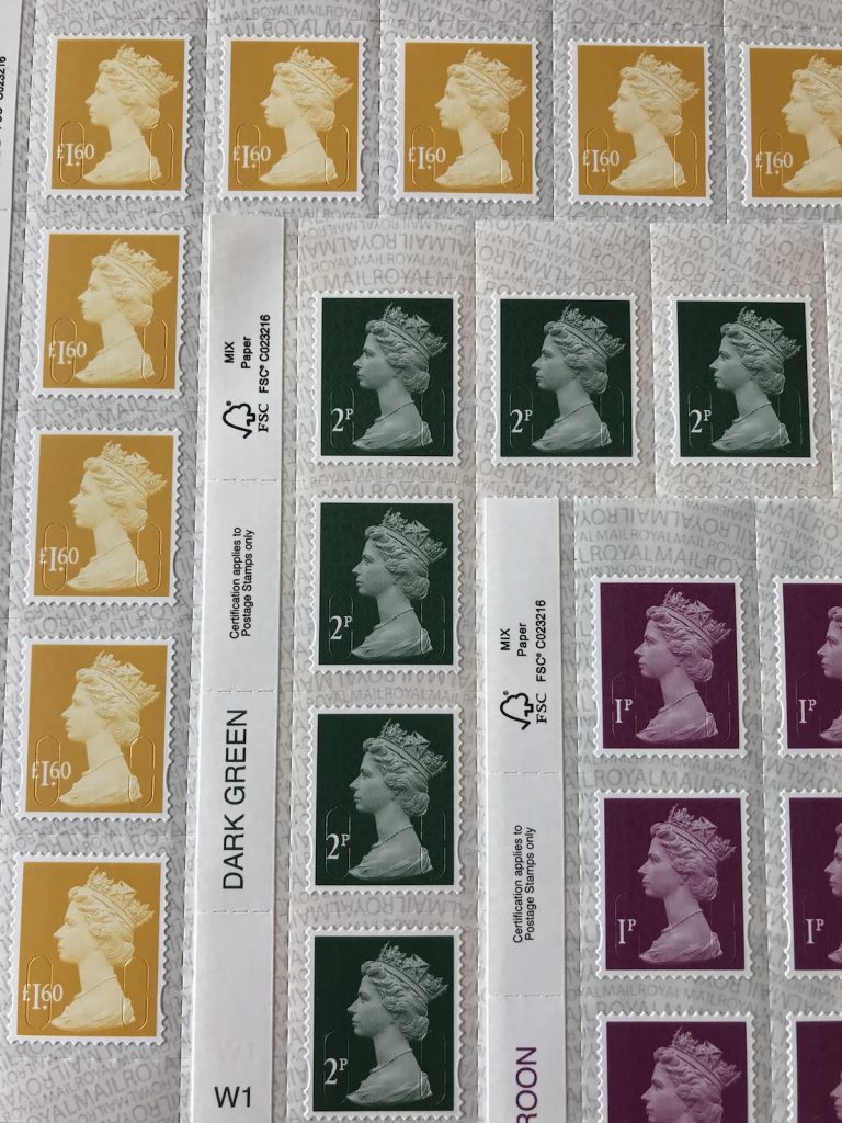 Discount Postage Stamps Online | Royal Mail Postage Stamps UK