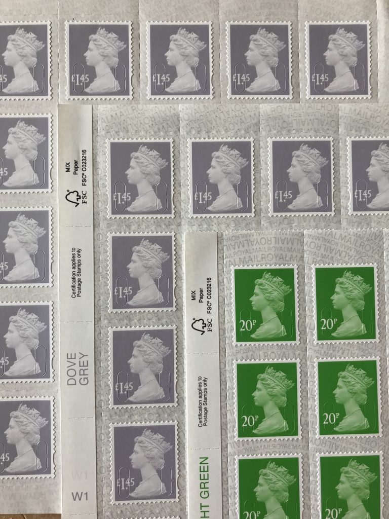 Discount Postage Stamps Online | Royal Mail Postage Stamps UK
