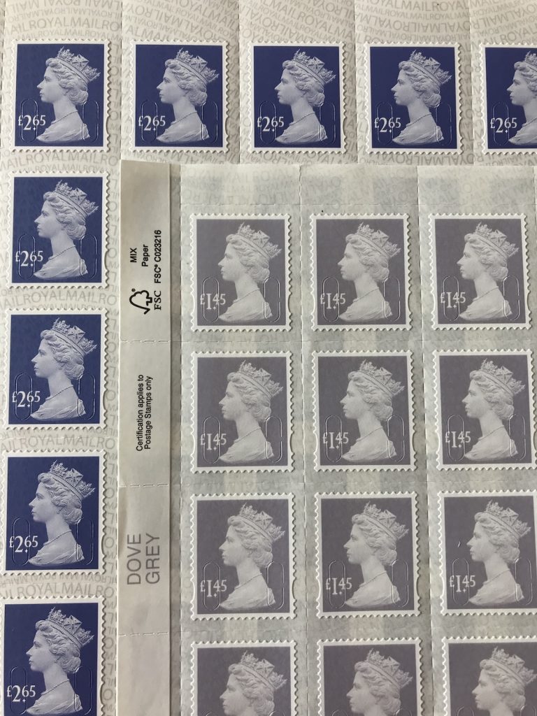 Discount Postage Stamps Online | Royal Mail Postage Stamps UK