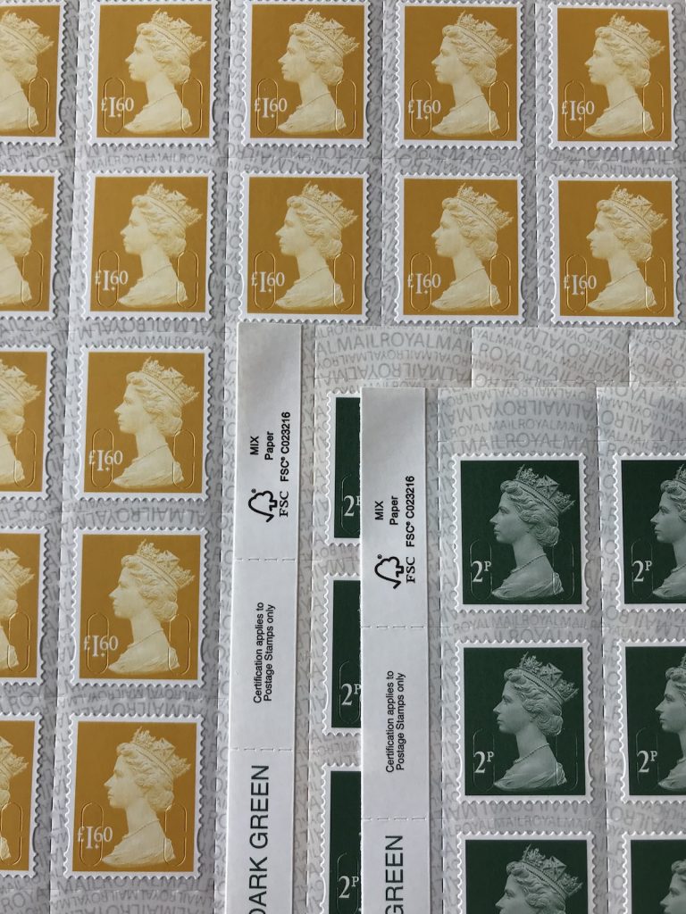 Discount Postage Stamps Online | Royal Mail Postage Stamps UK