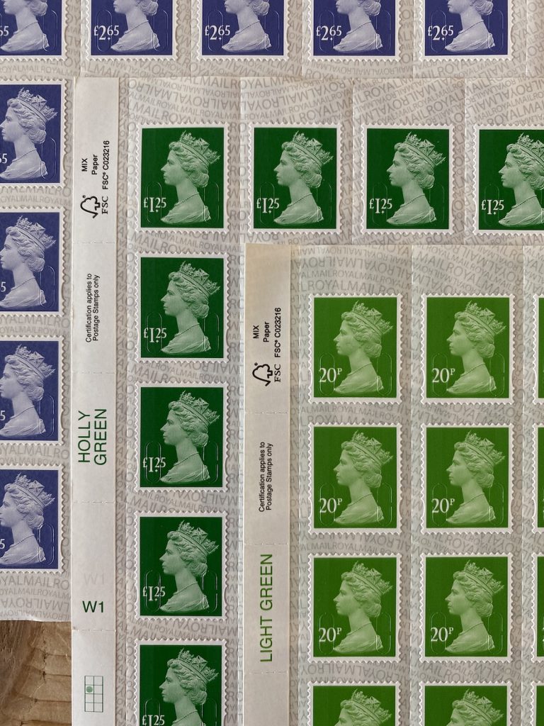 Discount Postage Stamps Online | Royal Mail Postage Stamps UK