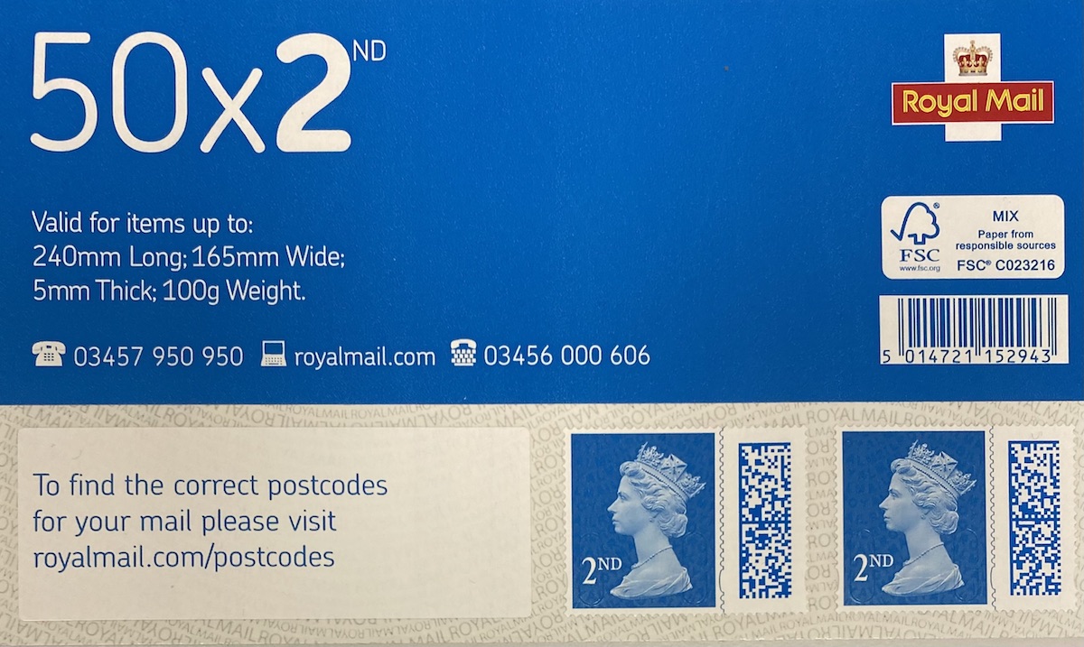Discount Postage Stamps Online | Royal Mail Postage Stamps UK