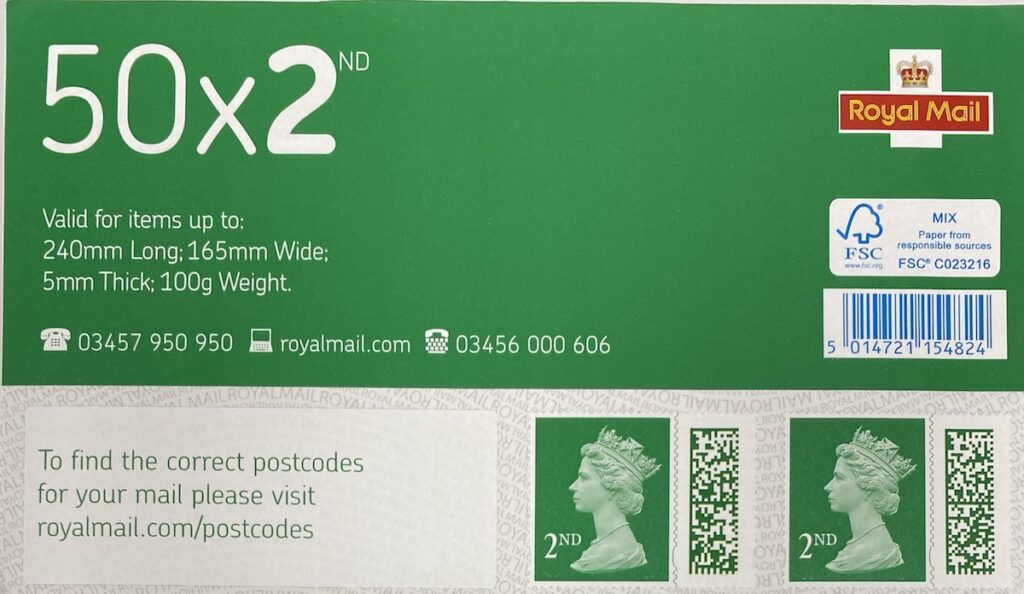Discount Postage Stamps Online | Royal Mail Postage Stamps UK