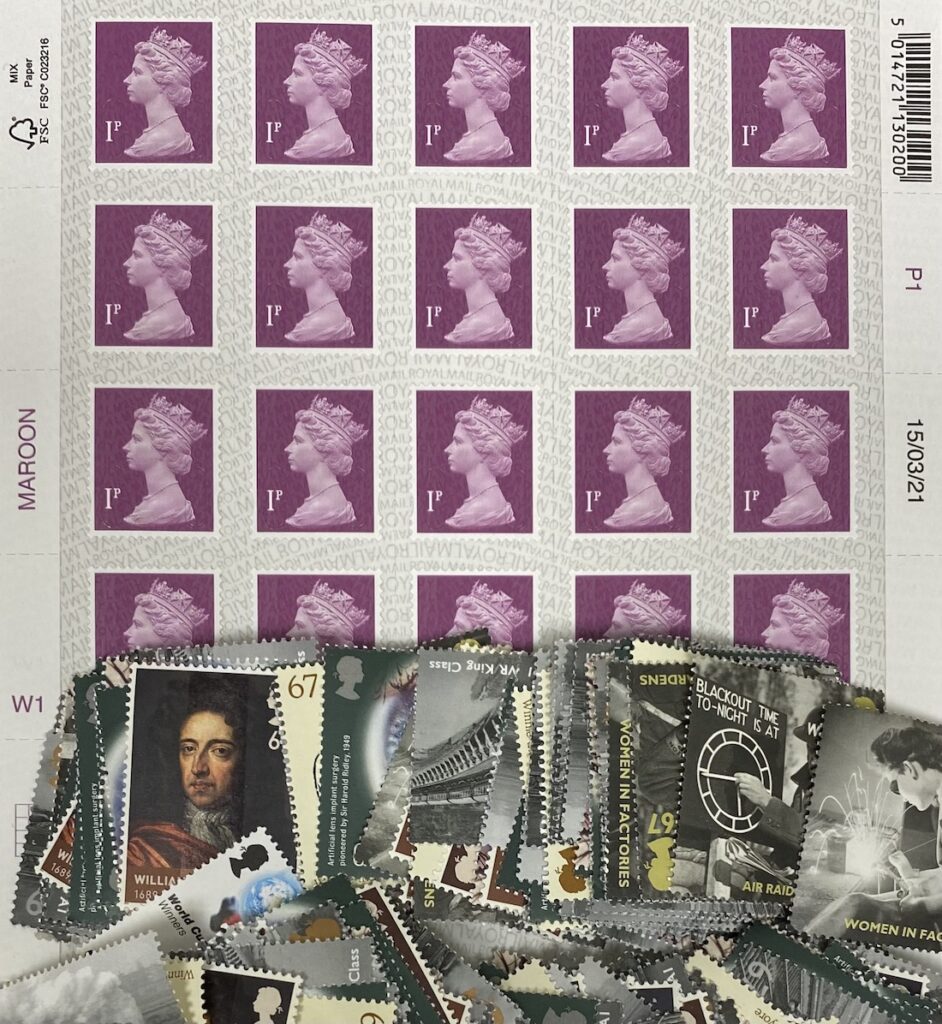 Discount Postage Stamps Online | Royal Mail Postage Stamps UK