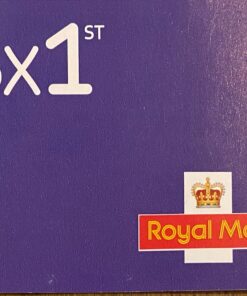 8 x 1st self adhesive purple stamps QR coded