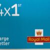 4 x 1st large letter stamps QR barcoded