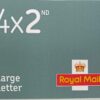 4 x 2nd large letter stamps QR barcoded