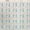 10p self adhesive stamp with qr barcode