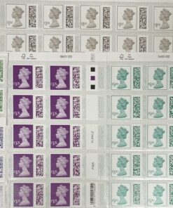 Barcoded 5p - £5 Stamps