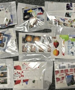 1st class mixed gummed picture stamps
