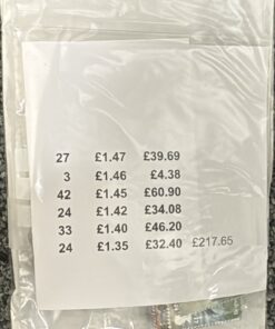 1.35 - 1.47 mixed gummed picture stamps